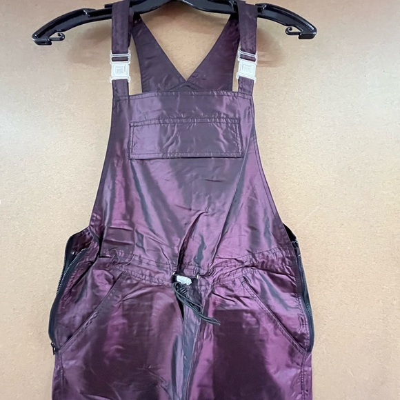 Satin-Look Purple Jumpsuit - Picture 2 of 8